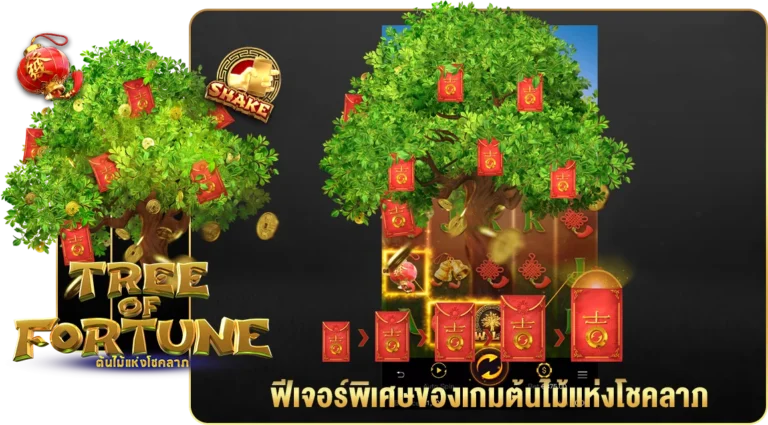 ฟีเจอร์พิเศษของเกมต้นไม้แห่งโชคลาภ