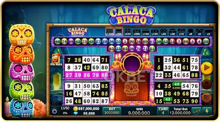 รูปแบบของตัวเกม CALACA BINGO