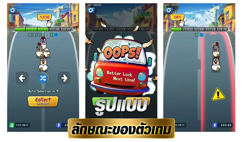 รูปแบบลักษณะของตัวเกม